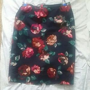 Floral skirt